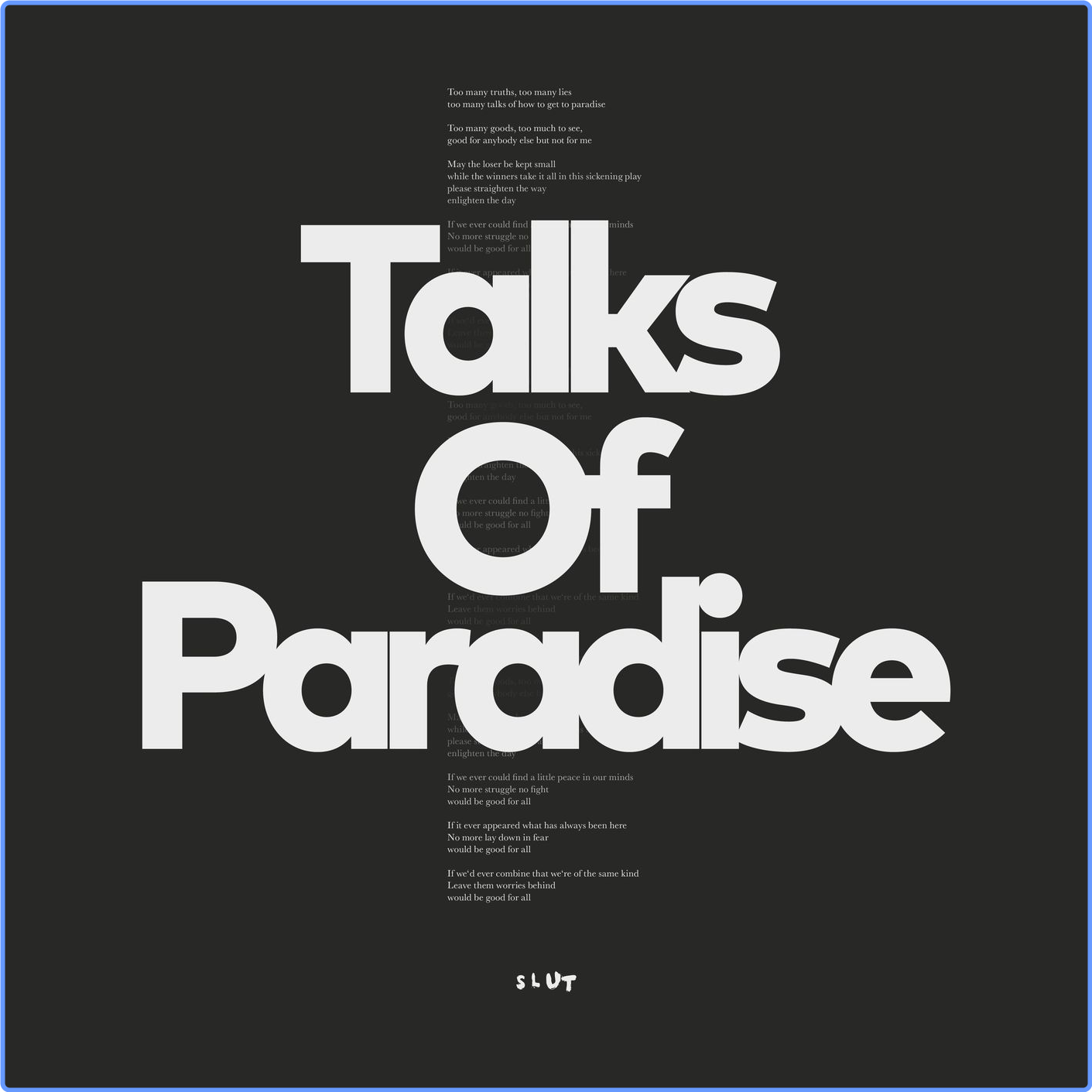 Slut - Talks Of Paradise (2021) mp3 320 Kbps Scarica Gratis