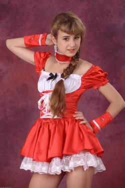 Imx.to Silver-starlets.co Yulia - Red Dress 1 - X113 6BA