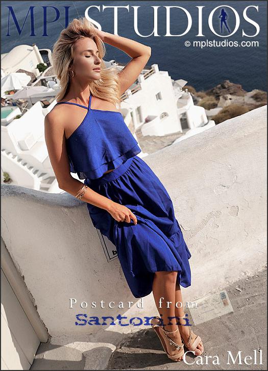 Cara Mell Postcard from Santorini – 36 Photos – 4000px – May 29, 2022